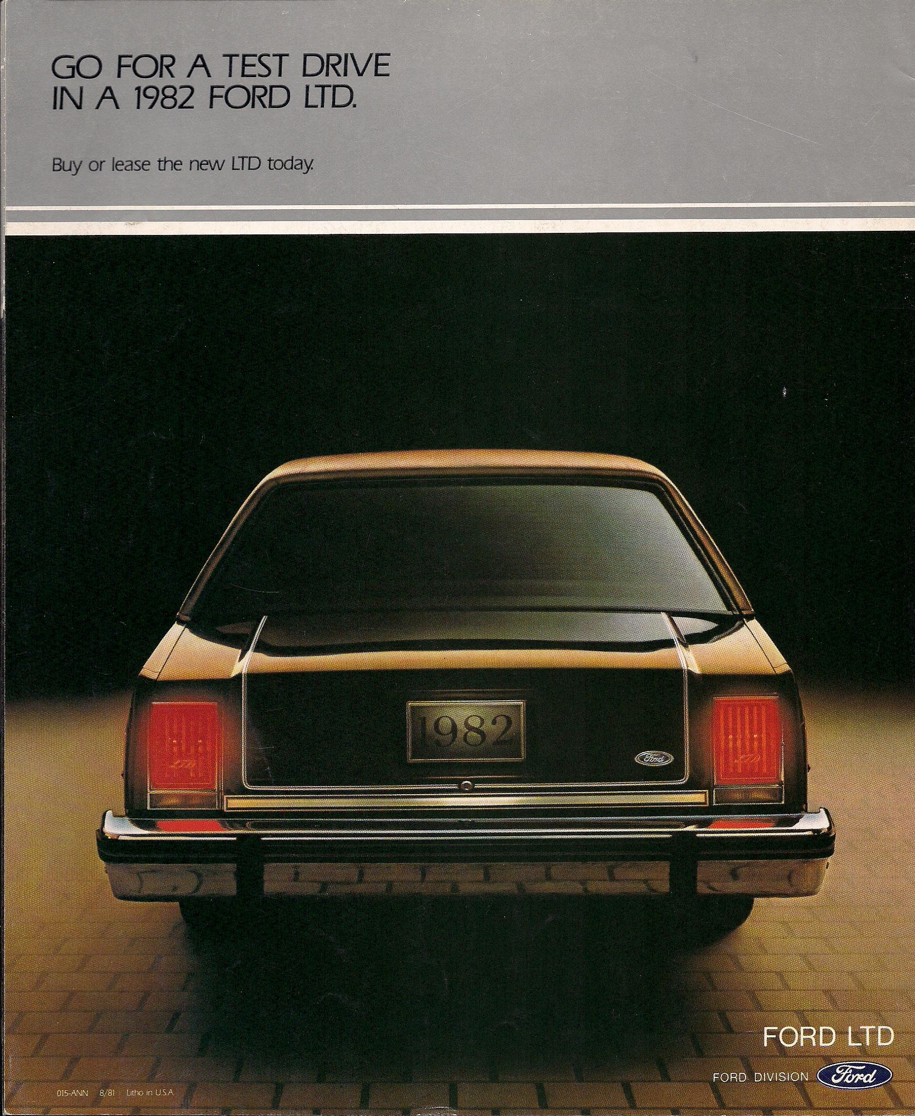 1982 Ford LTD Brochure Page 6